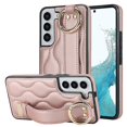 thumbnail image 1 of Funda de PU con anillo de cobertura total antideslizante para Samsung Galaxy S22 con pulsera, 1 of 5