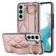 thumbnail image 1 of Funda de PU con anillo de cobertura total antideslizante para Samsung Galaxy S22 con pulsera, 1 of 5