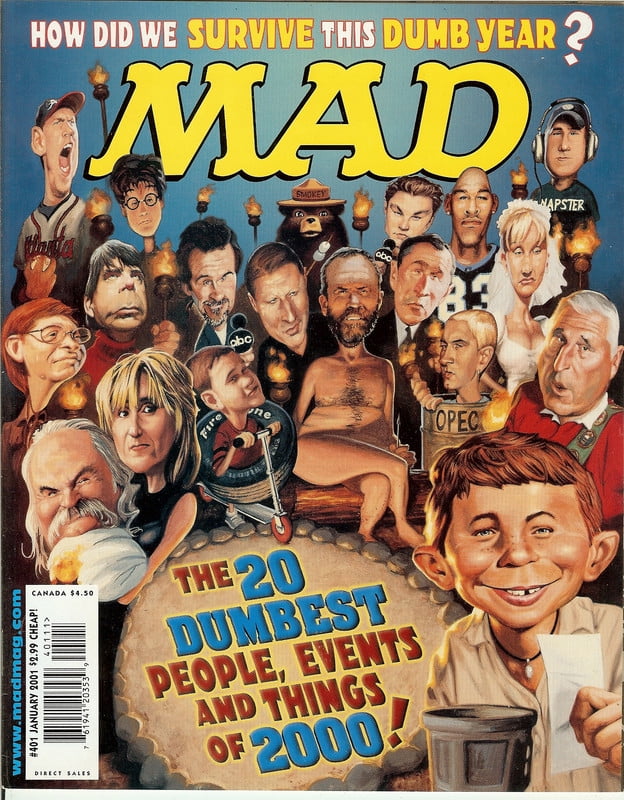 MAD Magazine #401 JAN 2001