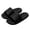Black, variant on Shower Shoes for Adults Unisex Non- Soft Sole Bath Slippers with Drain Holes (Black 42 -43)
