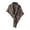Brown, variant on Xijirk Womens Hollow Knit Triangle Cape Scarf with Adjustable Leather Buckle Loose Oversized Wrap for Daily Outdoor Leisure Fashion Accessory,Black,One Size
