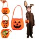 thumbnail image 2 of Halloween Decor Halloween Candy Halloween Inflatables Bat Halloween Candy Bags For Kids, Trick, Non-Woven Buckets Trick Or Bags Holder Handbag For Kids Costume Party Favors Supp(Buy 2 get 1 free), 2 of 6