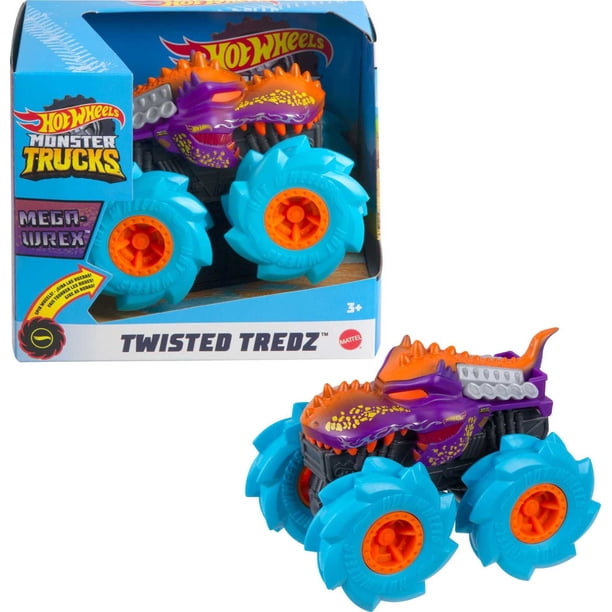 Hot Wheels Monster Trucks Twisted Tredz Vehicles Assortment