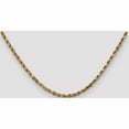 thumbnail image 2 of 10K Yellow Gold 3.5mm Diamond-Cut Rope Chain (16 X 3.5) Made In Peru 10k025-16, 2 of 5