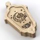 thumbnail image 2 of Adha Linterna de madera con forma colgante Colgante decorativo creativo DIY DIY Decoraciones de pared para el hogar para Eid Ramadán Puertas Techos de las paredes JM01870 Noticed HA012542-01, 2 of 7