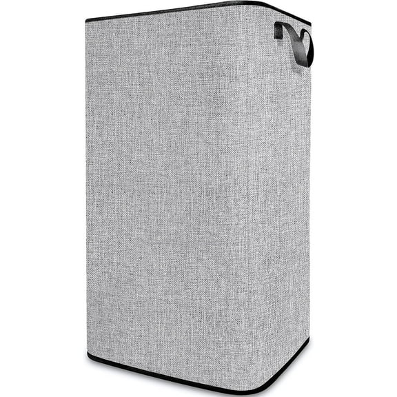 SNIGJAT Cesta para la colada grande, cesta alta para la colada con asas resistentes, cestas para ropa para la colada, cesta rectangular para ropa sucia para dormitorio, cesta extra grande para ropa de