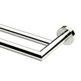 thumbnail image 3 of Gatco 4314 Glam 24" Double Towel Bar, Polished Nickel, 3 of 4