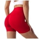 thumbnail image 1 of Pantalones cortos sin costuras para mujer con efecto lifting - Pantalones cortos de gimnasio y yoga de cintura alta, control de abdomen, nailon y spandex, tallas S-XL, 1 of 4