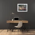 thumbnail image 3 of Unknown 14x12 White Modern Wood Framed Museum Art Print Titled - Garden Pedestal, 3 of 4