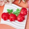 thumbnail image 5 of STPToys Realistic Cherry Slow Rebound Stress Relief Ball, Soft Squeezable Fruit Sensory Decompression Gadget for Relaxation, Classroom Prizes and Event Reward Supplies, 5 of 7