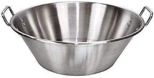 19" Carnitas Cazo Stainless Steel Caso Pot Pan Wok Gas Stove burner Cook 19" Carnitas Cazo Stainless Steel Caso Pot Pan Wok Gas Stove burner Cook
