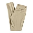 thumbnail image 2 of Ralph Lauren Mens Classic Khaki Dress Pants Slacks, Beige, 32W x 38L, 2 of 2
