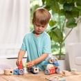 thumbnail image 3 of Bloques de construcción Toy Melissa & Doug Blockables Vehicles 54 unidades, 3 of 9