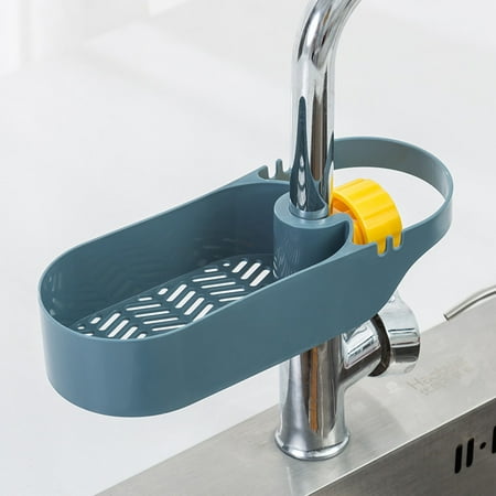 

Multifunctional Screw Buckle Drain Basket Hanging Elliptical Sink Drainer Drying Rack Kitchen Accessory for Sink Tube New.