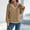 Khaki, variant on Zynviq Womens Winter Sweater V-Neck Pullover Sweater Solid Long Sleeve Knitted Tops Shirts for Woman L