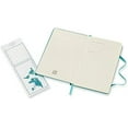 thumbnail image 2 of Moleskine Classic Notebook, Pocket, Plain, Blue Reef, Hard Cover (3.5 X 5.5) (Other), 2 of 7