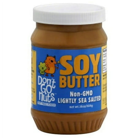 Don't Go Nuts Soy Butter, Lightly Sea Salted, 16 Oz