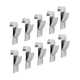 thumbnail image 2 of 10 perchas para toallas calentadas, toallero para colgar ropa, batas y toallas. Plata, 2 of 9