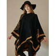 thumbnail image 2 of ZhangBaoLin Women Shawl Wrap Cardigan Open Front Poncho Cape Sweater Coat Fashion Wool Travel Blanket, 2 of 6