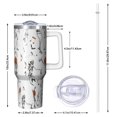 thumbnail image 2 of Halloween Dancing Skeletons and Pumpkins Tumbler with Handle and Lid,40oz Double Wall Vacuum Insulated Tumbler,Cups Gift for Women and Men, 2 of 7