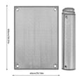 thumbnail image 3 of Window Heat Blocker, Blackout Aluminum Foil Window Film with Suction Cups Reusable Thermal Window Insulation Cover for Summer Heat Sun Blocking Privacy Shade for Home Sun Room (15.74x39.37in), 3 of 6