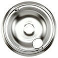 thumbnail image 5 of GE WB31T10010/11 4-Pack Electric Stove Drip Pans | Stainless Steel, Thickened Anti-Bend & Rust-Resistant – (3*6+1*8), 5 of 8