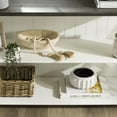 thumbnail image 6 of Walker Edison Modern Farmhouse Solid Wood Storage Console Table, White/Grey, 6 of 19