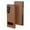 Brown, variant on Dteck for Samsung Galaxy Z Fold 7 Case with Stand, Luxury Leather + Hard PC Shell Shockproof Hinge Protection, Slim Fit Scratch Resistant Flip Cover for Samsung Z Fold 7,Black