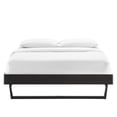 thumbnail image 4 of Modway Billie Lit Plateforme Simple en Bois de Caoutchouc et MDF, Noir, 4 of 8