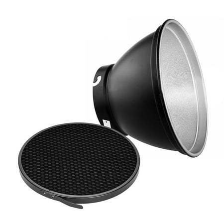 210mm Elinchrom Mount Reflector Diffuser Shade Lamp Shade with 60° Honeycomb Grid for Elinchrom Mount Studio Strobe Flash Light Speedlite Portrait and Commercial Photography