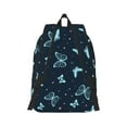 thumbnail image 2 of Bixox Beautiful Butterflies Printing Canvas Backpack Lightweight Casual Travel Backpack School Backpack Fits 15.6 Inch Notebook, 2 of 5
