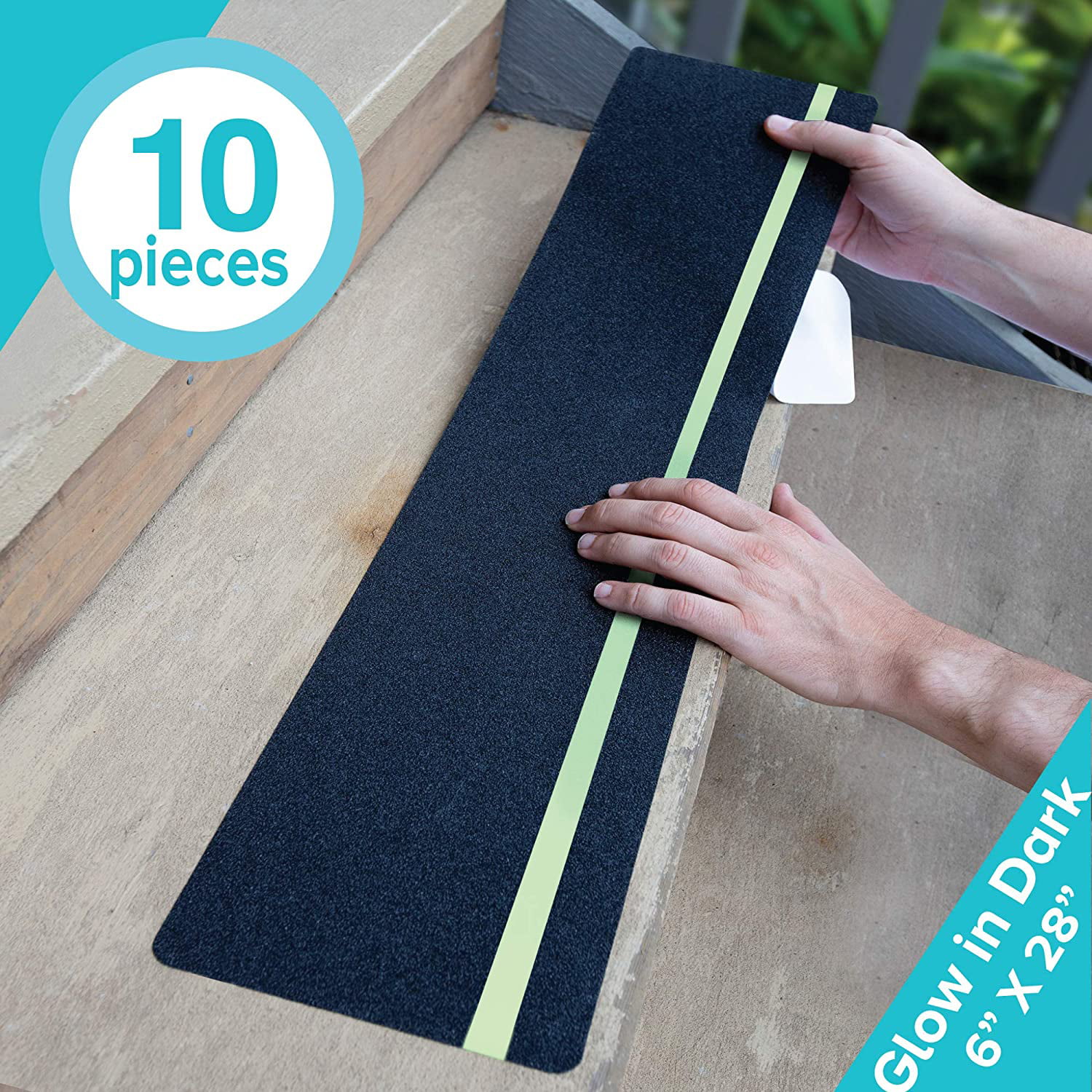 Glow In Dark Safety Tape Anti Slip Traction Grip Friction Abrasive Adhesive tape 