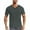 Dark Gray, variant on V Neck T Shirts for Men - Modern Fitted Tees Vneck Undershirts for Men Gym Workout Shirts