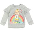 thumbnail image 4 of CoComelon JJ Fleece Pullover Sweatshirt and Pants Outfit Set Infant to Toddler, 4 of 5