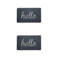 thumbnail image 4 of Inteprter Door Mat Mats Doormats Front Entrance Outdoor & Door Mats 45x70cm Indoor Gray estilo A 2Conjunto, 4 of 6