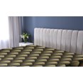 thumbnail image 5 of Ambesonne Abstract Fitted Sheet, Geometric Pattern Retro, King Size, Charcoal Grey Mustard, 5 of 5