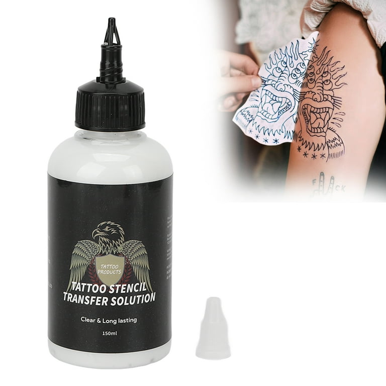 Professional Tattoo Transfer Gel Stencil Primer Stuff Cream Body Art Tools  Safe Skin-friendly Mild Formula 