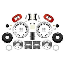 Wilwood Forged Narrow Superlite 6R Front Big Brake Kit (Red) - 140-15949-DR