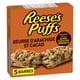 Délices Reese's Puffs Barres de céréales à saveur de beurre d'arachide et cacao 120 g – image 2 sur 5