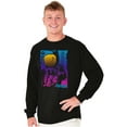thumbnail image 5 of Vaporwave NASA Space Astronaut Long Sleeve TShirt Men Women Brisco Brands S, 5 of 6