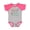 Baseball Heather and Hot Pink, variant on Inktastic Chiropractor Like Daddy Boys or Girls Baby Bodysuit