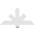 thumbnail image 4 of 36"W x 18"H x 2"D x 4"F, 12/12 Pitch, Kennewick Architectural Grade PVC Gable Bracket, 4 of 8
