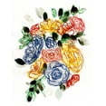 thumbnail image 2 of Chapman, Marcy 12x14 White Modern Wood Framed Museum Art Print Titled - Chalky Blue And Yellow II, 2 of 4