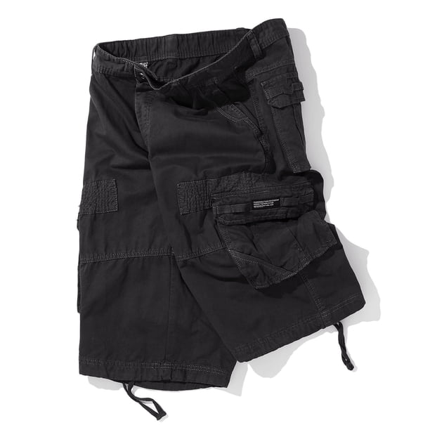 Penkiiy Mens Casual Twill Cargo Shorts Drawstring Classic Cargo