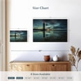 thumbnail image 4 of Elephant Stock Point Of Ayr Lighthouse Wall Art - Horizontal Canvas Wall Art - Living Room Wall Decor - Nautical Canvas - Gray And Blue Decor - 12" x 8", 4 of 8