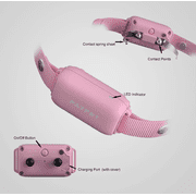 PATPET P650 1000ft Waterproof Dog Training Safe Shock Collar with Remote ,Vibrate Zap Tone Functions for Small Medium Large Dogs (15-120lbs)