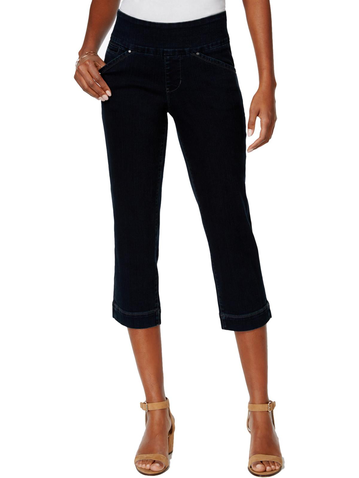 JAG Jeans - Jag Jeans Womens Petites Classic Fit Mid-Rise Cropped Jeans ...
