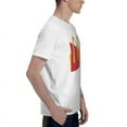 thumbnail image 3 of Mcdonald'S Logo Men'S Basic Short Sleeve T-Shirt Vogue White X-Large, 3 of 8
