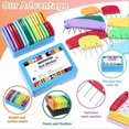 thumbnail image 2 of 20 Pcs Knit Blocker Pins Combs,Color Knit Blockers Combs for Blocking, 2 of 5