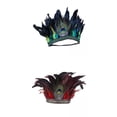 thumbnail image 1 of Tocado de plumas Sunnimix 2 Piezas para Fiesta Halloween Mujeres niños, 1 of 8